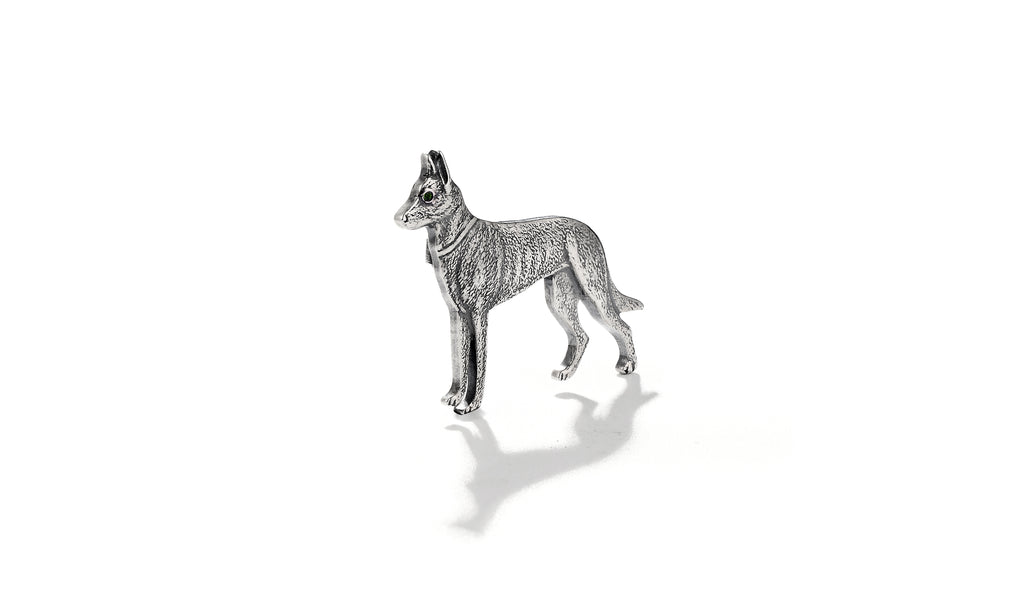 Guardian Wolf Brooch