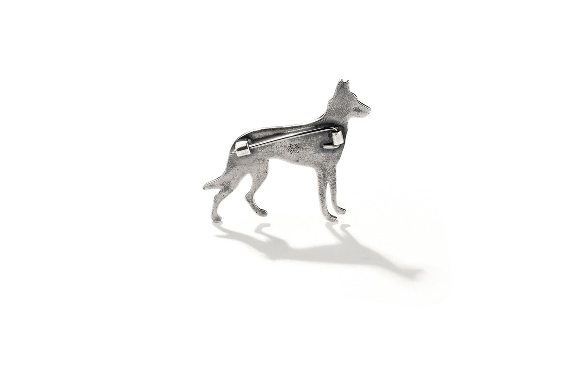 Guardian Wolf Brooch